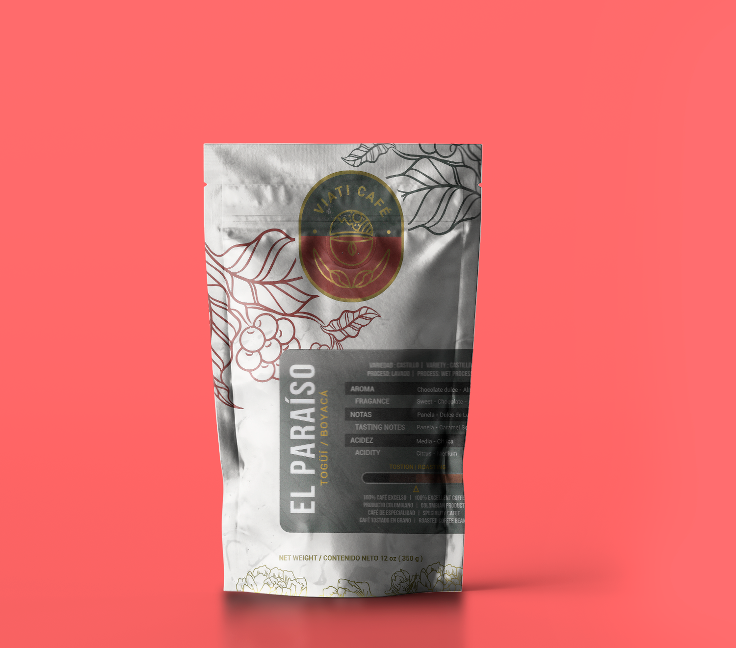 El Paraíso - Specialty Coffee / 100% Colombiano